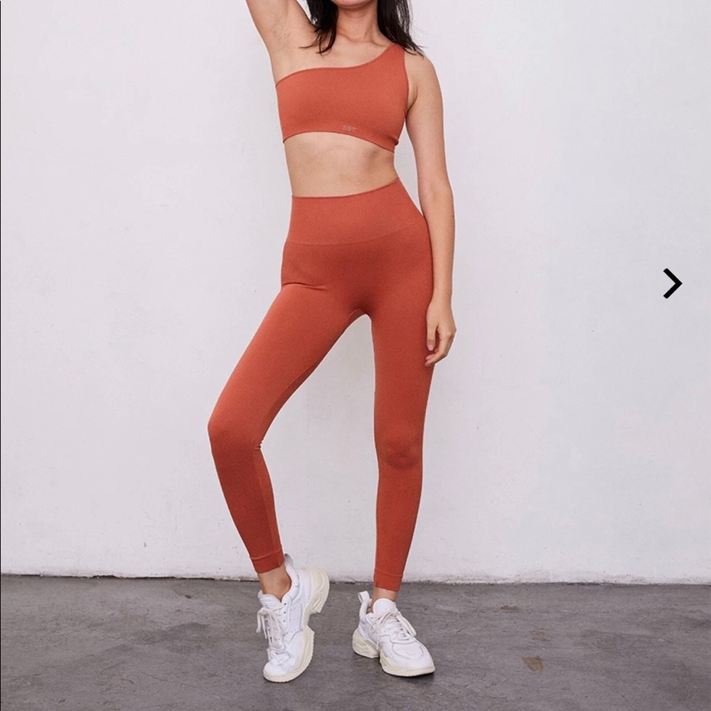 SET active Rust Leggings, S